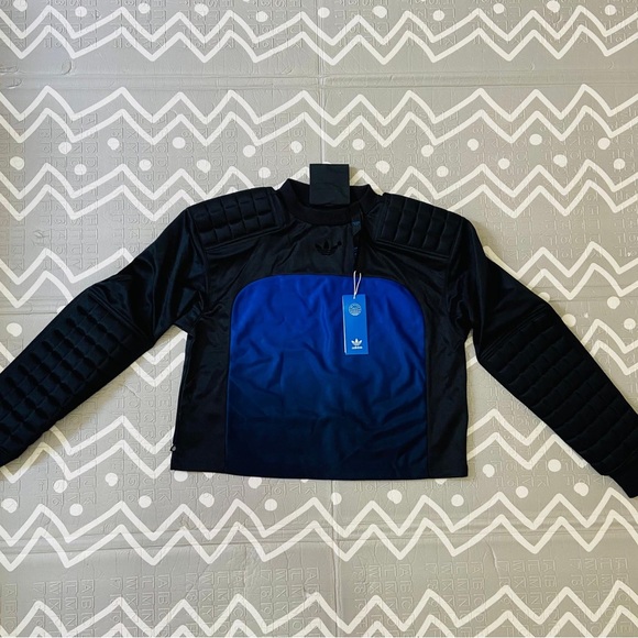 Adidas limited edition $150 soccer long sleeve fashion padded jersey shirt small - Picture 9 of 12